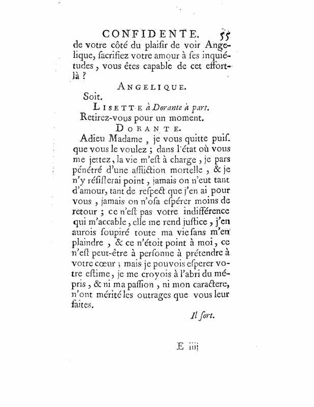 1735 : La mère confidente
