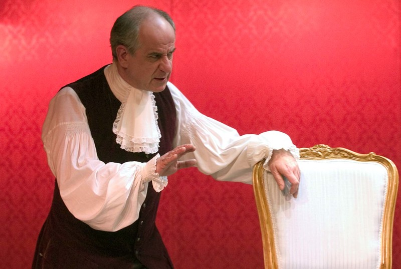 1998 : Le false confidenze (Toni Servillo), Photos du spectacle