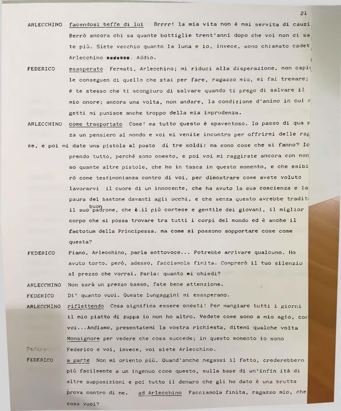 1997 : Il principe travestito (copie de Maurizio Gueli)