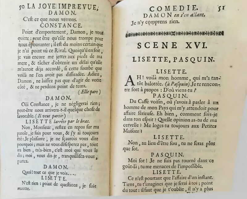 1738 : La joye imprévue