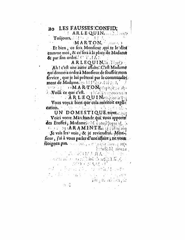 1738 : Les fausses confidences