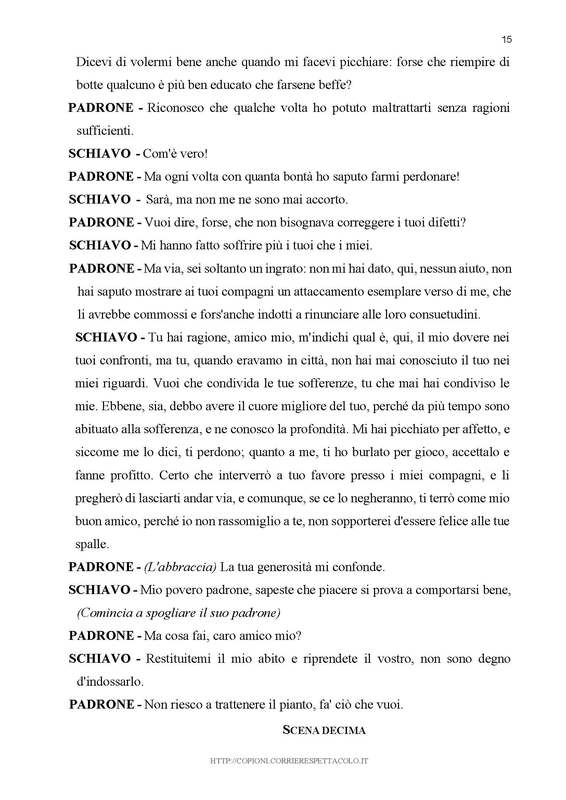 2016 [?] : L’isola degli schiavi [Traduction anonyme]