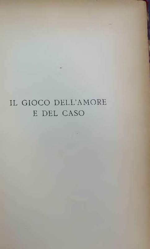 1952 : Il gioco dell’amore e del caso (Corrado Tumiati)