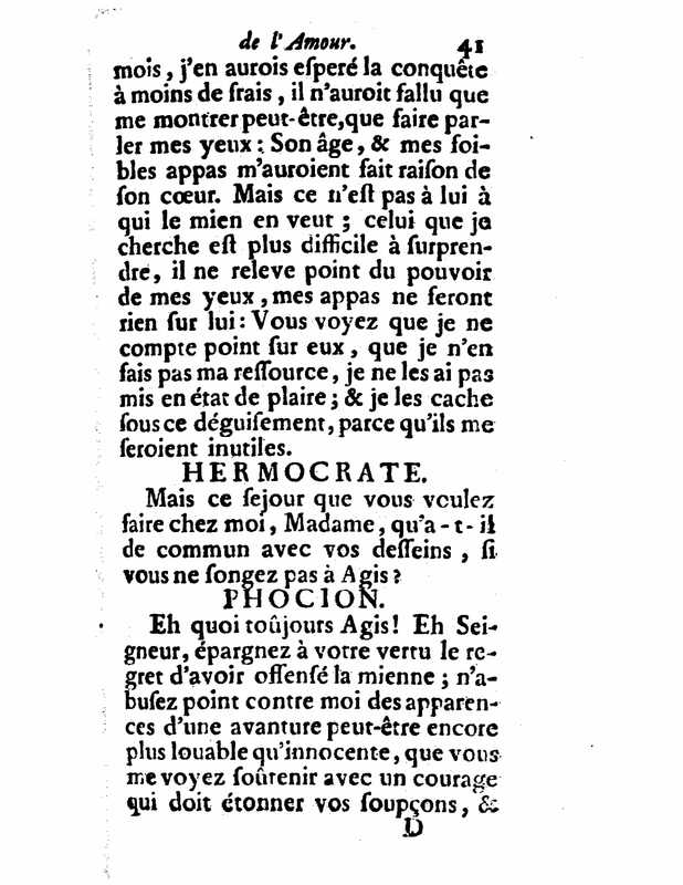 1732 : Le triomphe de l’amour