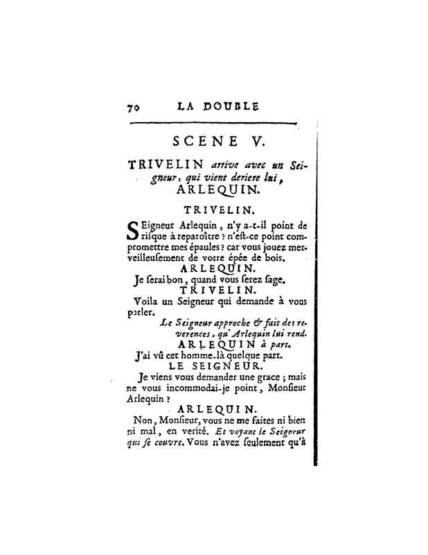 1724 : La double inconstance