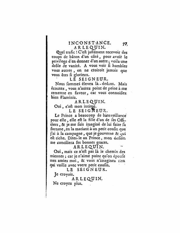 1724 : La double inconstance