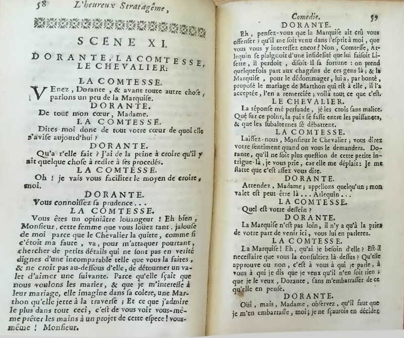 1733 : L’heureux stratagème