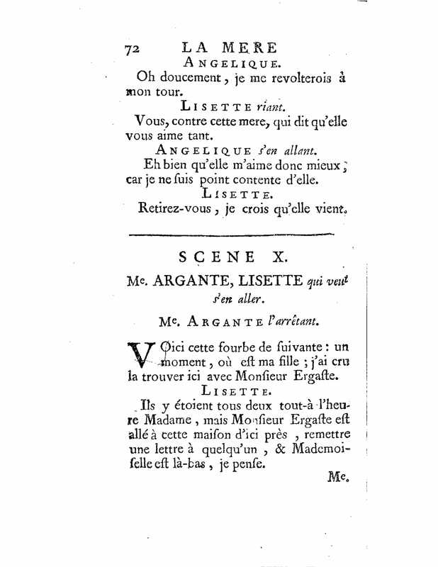 1735 : La mère confidente