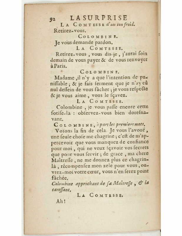 1723 : La surprise de l’amour