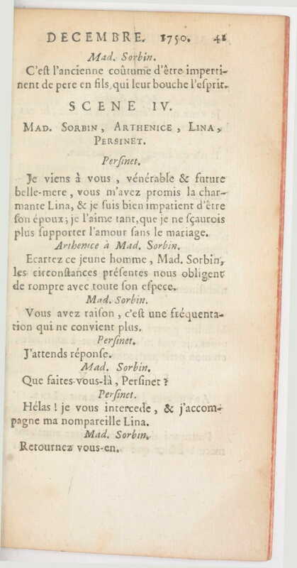 1750 : La colonie