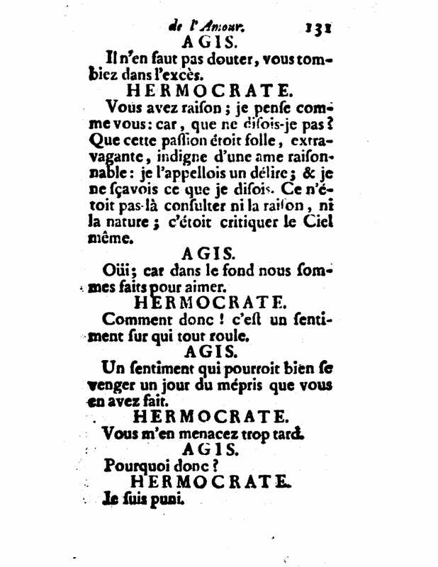 1732 : Le triomphe de l’amour