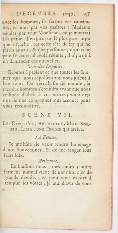 1750 : La colonie