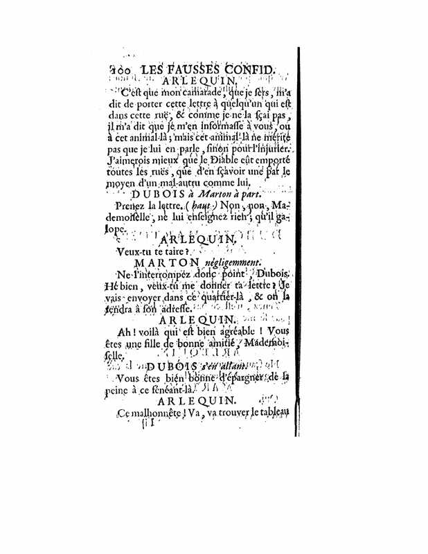 1738 : Les fausses confidences