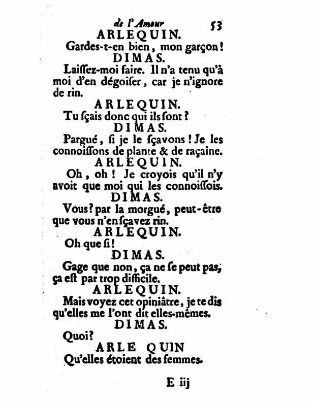 1732 : Le triomphe de l’amour