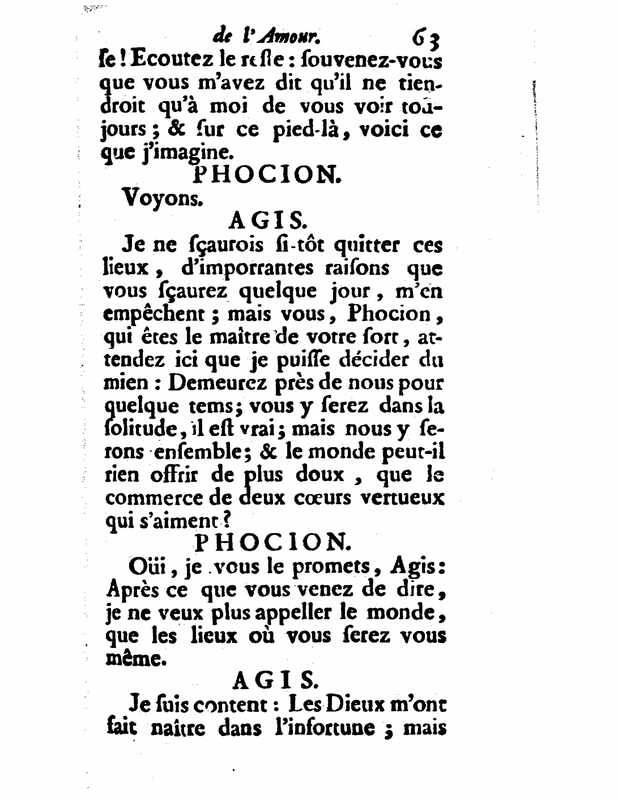1732 : Le triomphe de l’amour