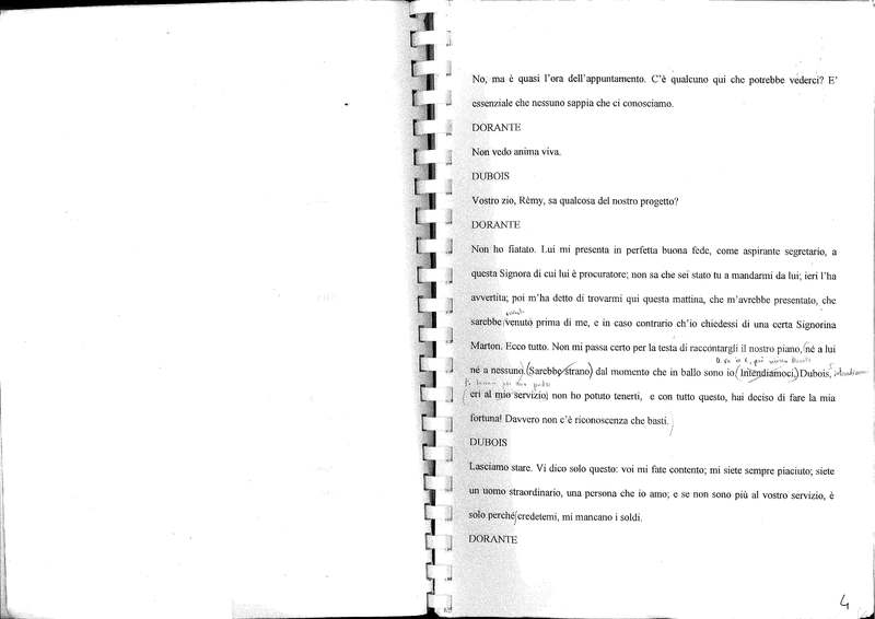 1998 : Le false confidenze (Toni Servillo)