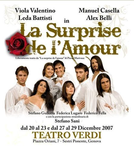 2007 : La Sorpresa dell’amore Commedia musicale (affiche)