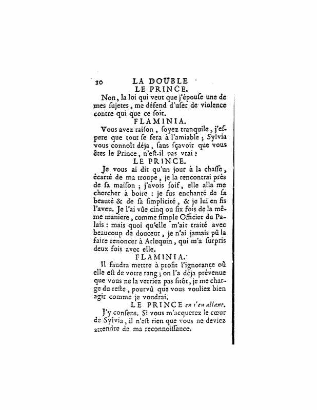 1724 : La double inconstance