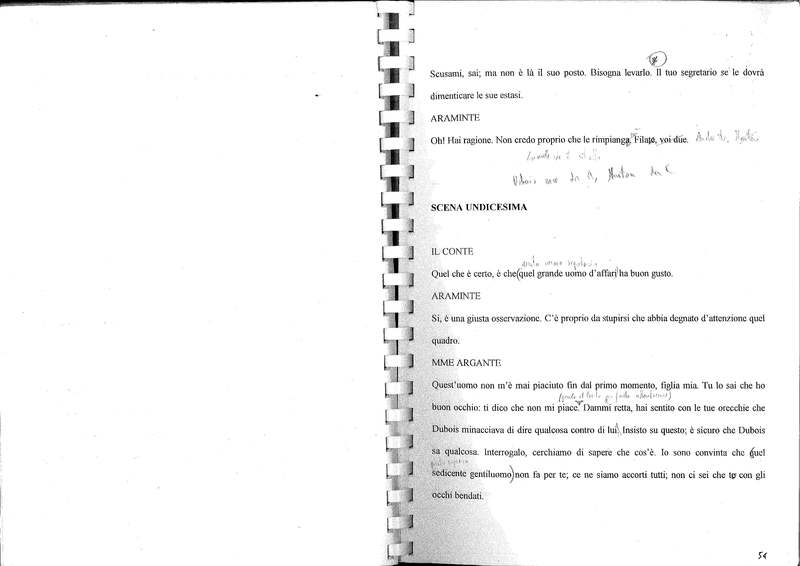 1998 : Le false confidenze (Toni Servillo)