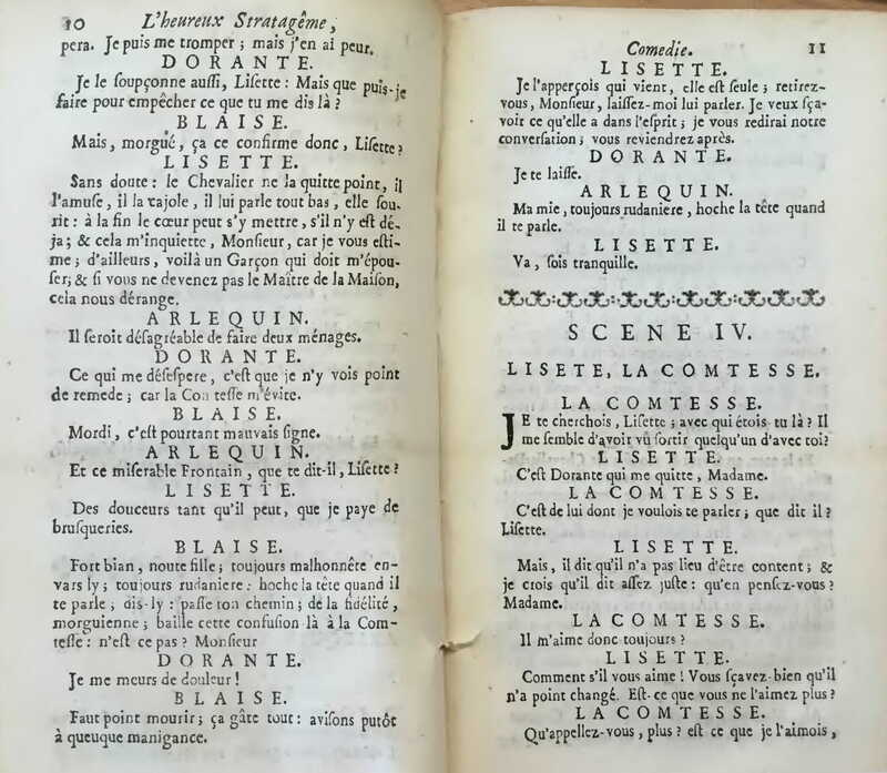 1733 : L’heureux stratagème