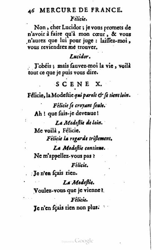 1757 : Félicie