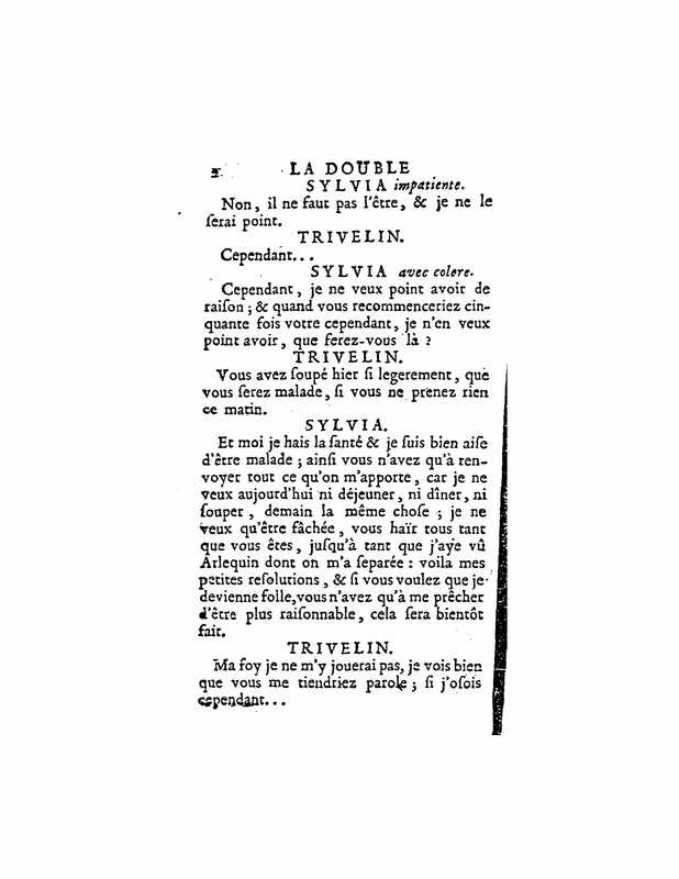 1724 : La double inconstance