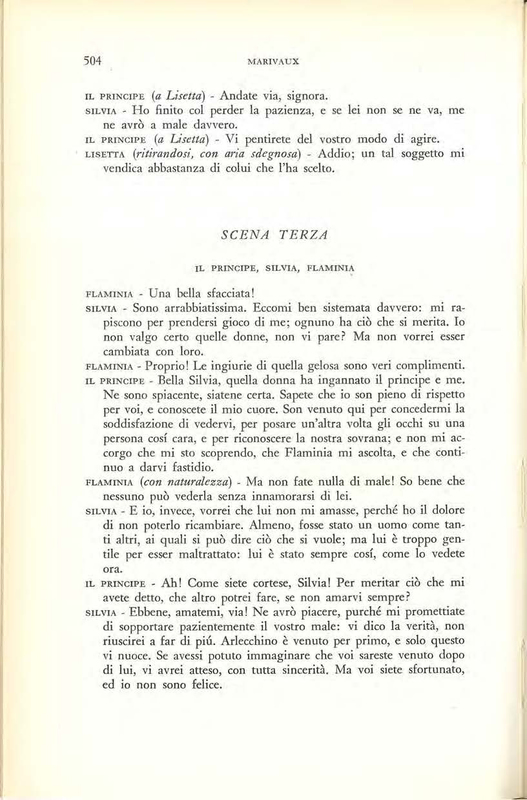 1959 : La duplice incostanza (Marcello Spaziani)