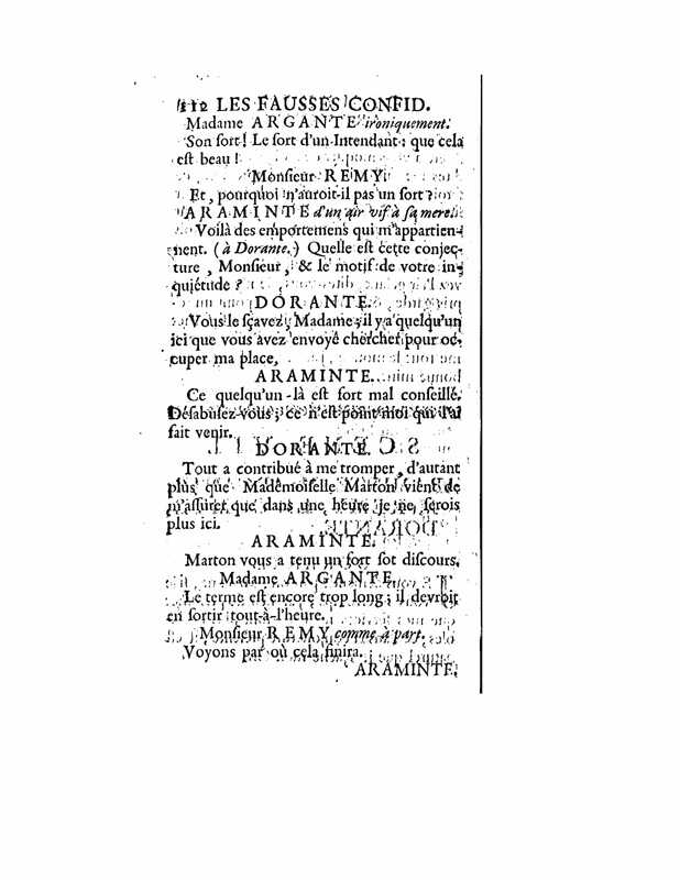 1738 : Les fausses confidences