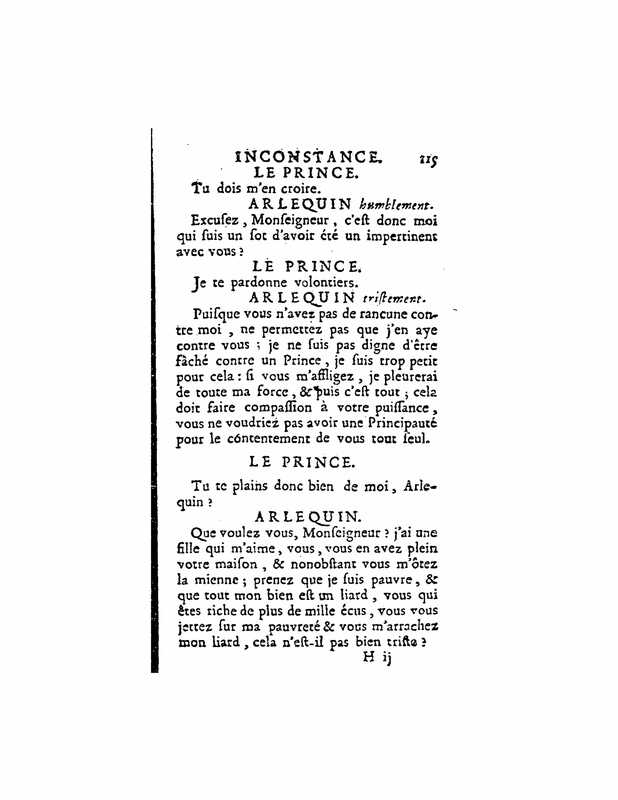 1724 : La double inconstance