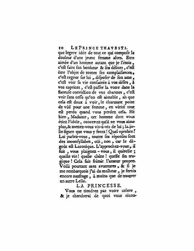 1727 : Le prince travesti