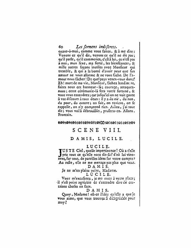 1732 : Les serments indiscrets