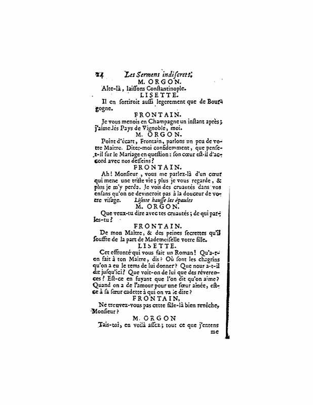 1732 : Les serments indiscrets