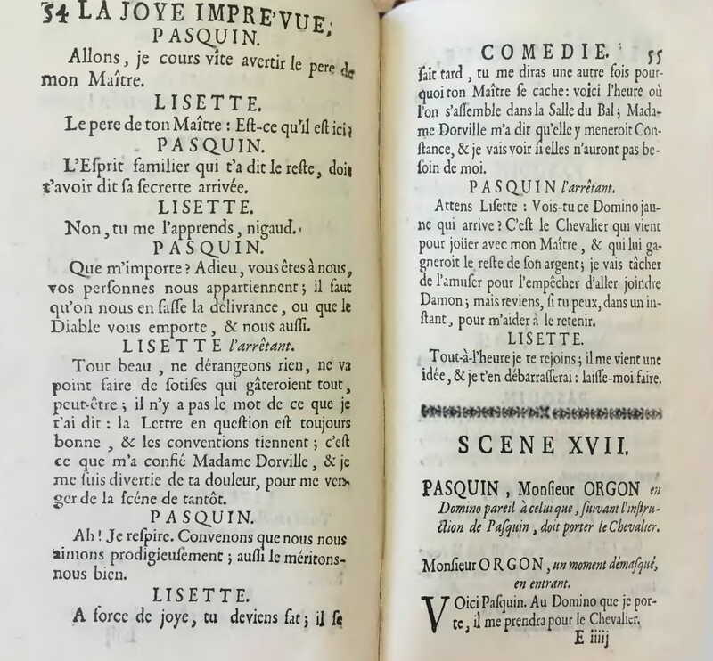 1738 : La joye imprévue