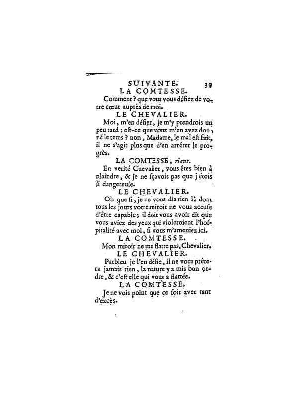 1729 : La fausse suivante