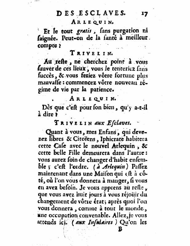 1725 : L’île des esclaves
