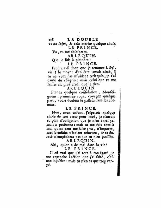 1724 : La double inconstance