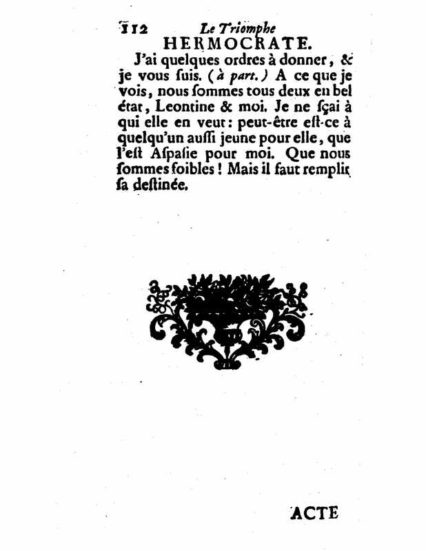 1732 : Le triomphe de l’amour
