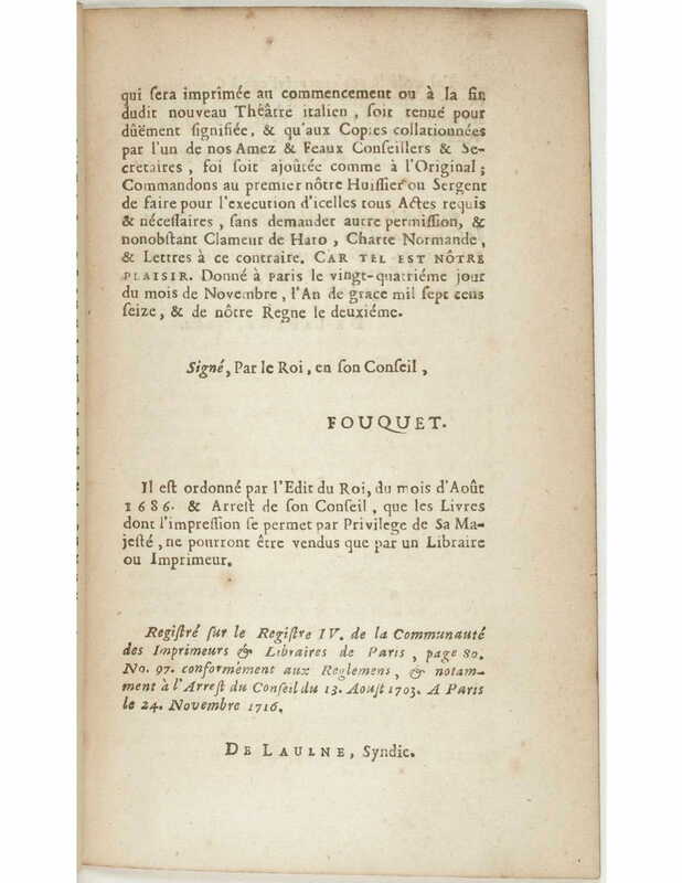 1723 : La surprise de l’amour