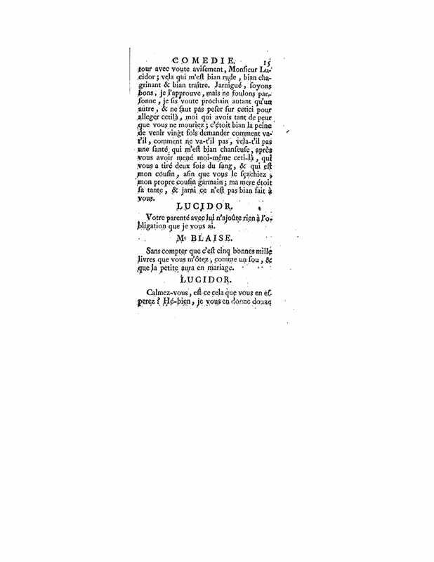 1740 : L’épreuve