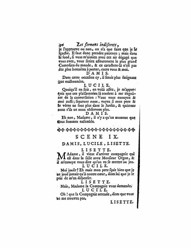 1732 : Les serments indiscrets