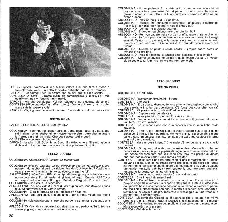 1989 : La sorpresa dell’amore (Sandro Sequi)