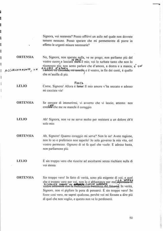 1997 : Il principe travestito (Cristina Pezzoli)