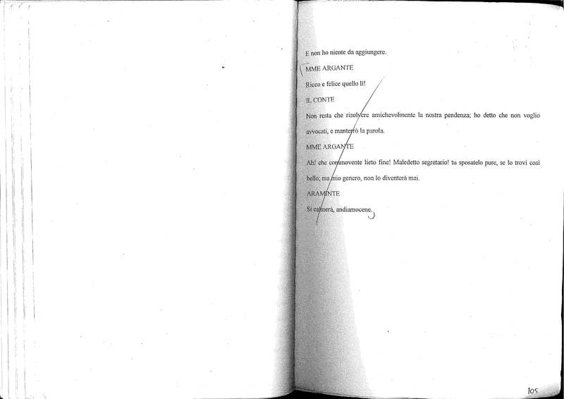 1998 : Le false confidenze (Toni Servillo)