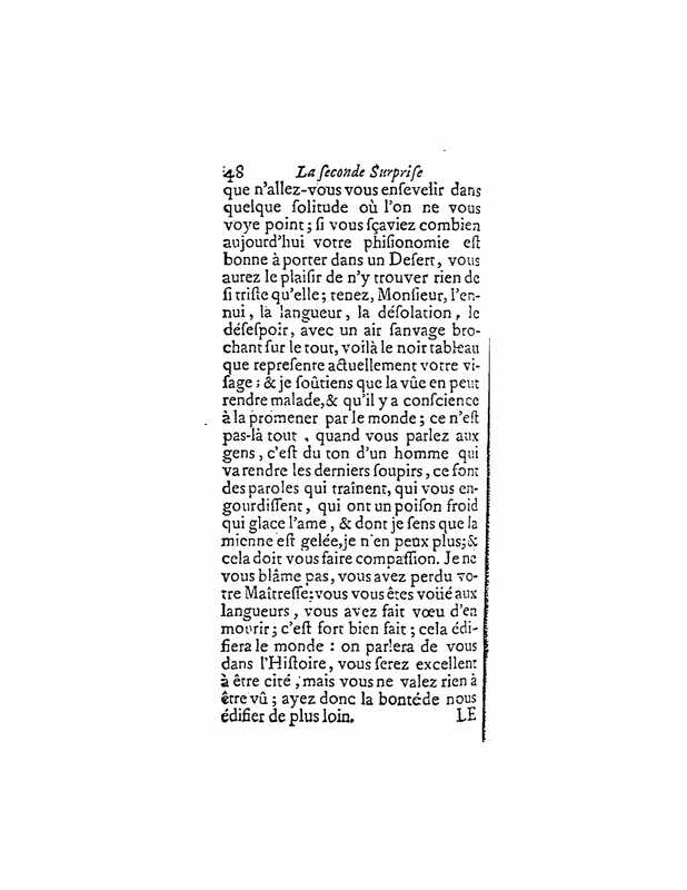 1728 : La seconde surprise de l’amour