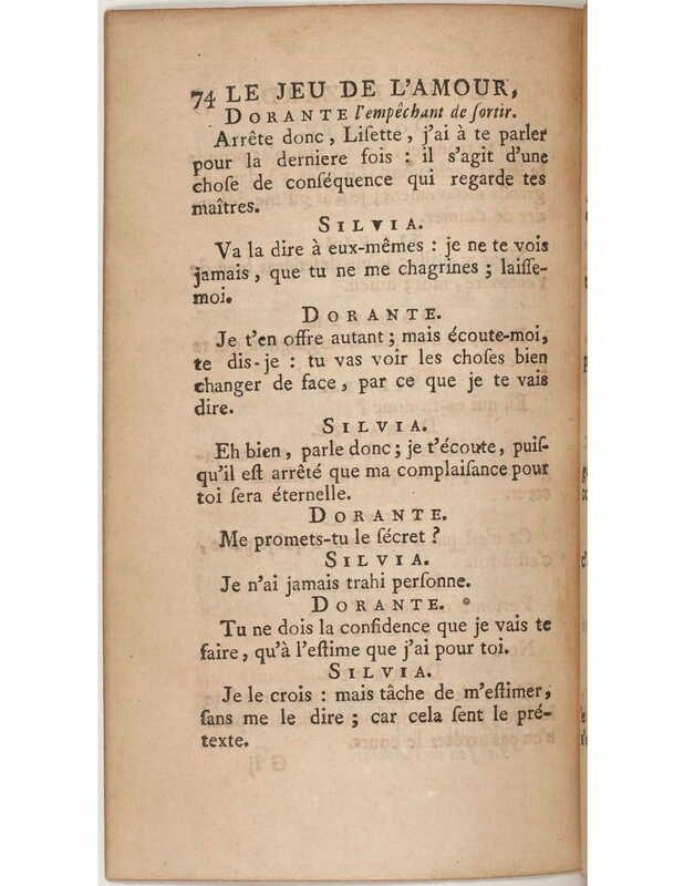 1730 : Le jeu de l’amour et du hasard