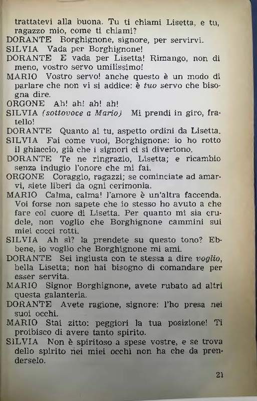 1963 : Il gioco dell’amore e del caso (Paola Ojetti)