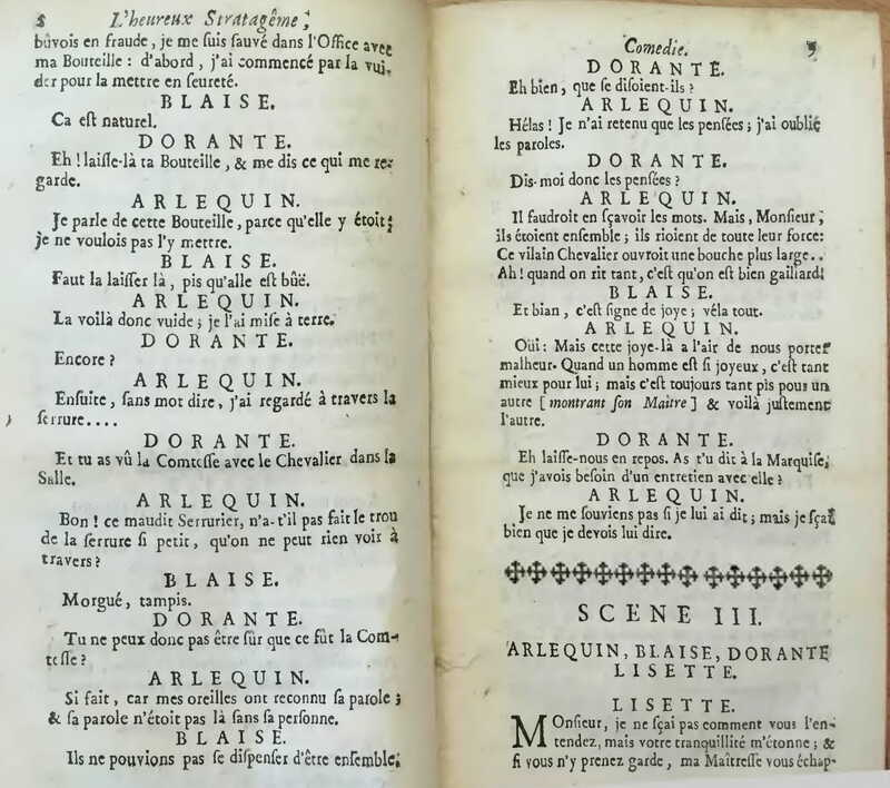 1733 : L’heureux stratagème