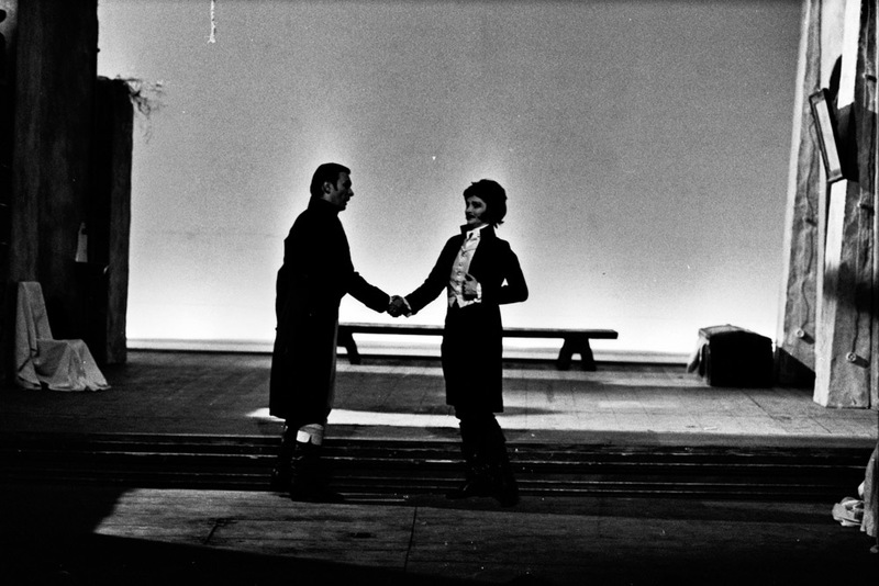 1971 : La finta serva ovvero il furbo punito, Photos du spectacle