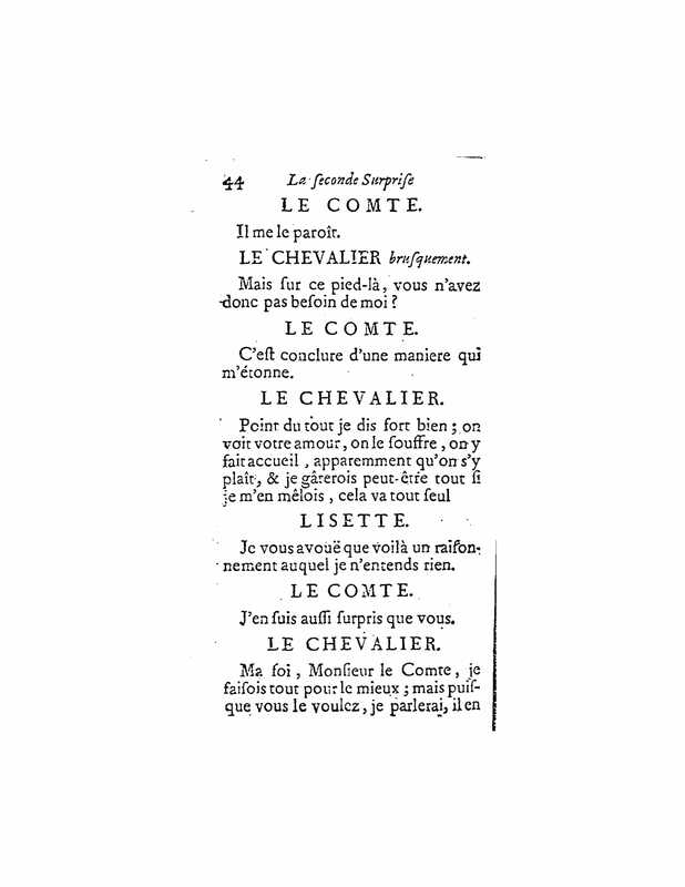 1728 : La seconde surprise de l’amour