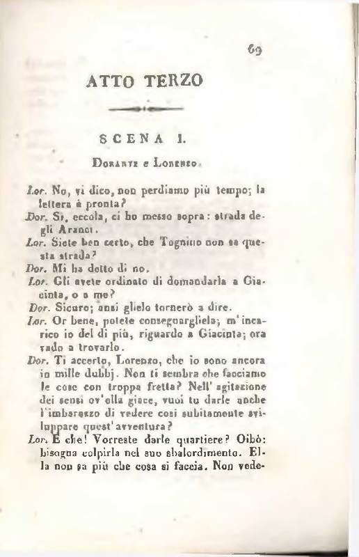 1829 : Le false confidenze [Salvatore Fabbrichesi, 1816]